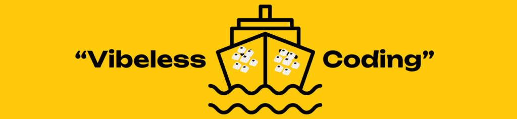 Vibeless Coding: Life After the Vibe Coding Honeymoon
