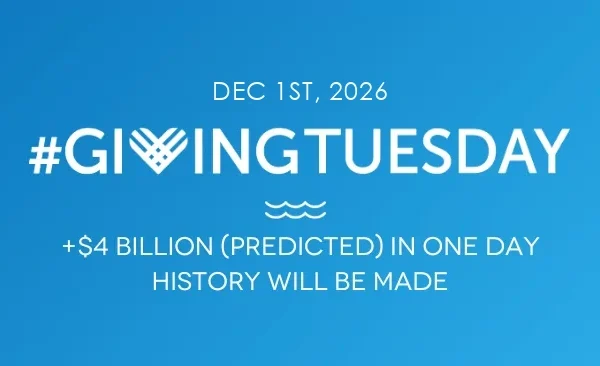 Giving Tuesday is December 1, 2026